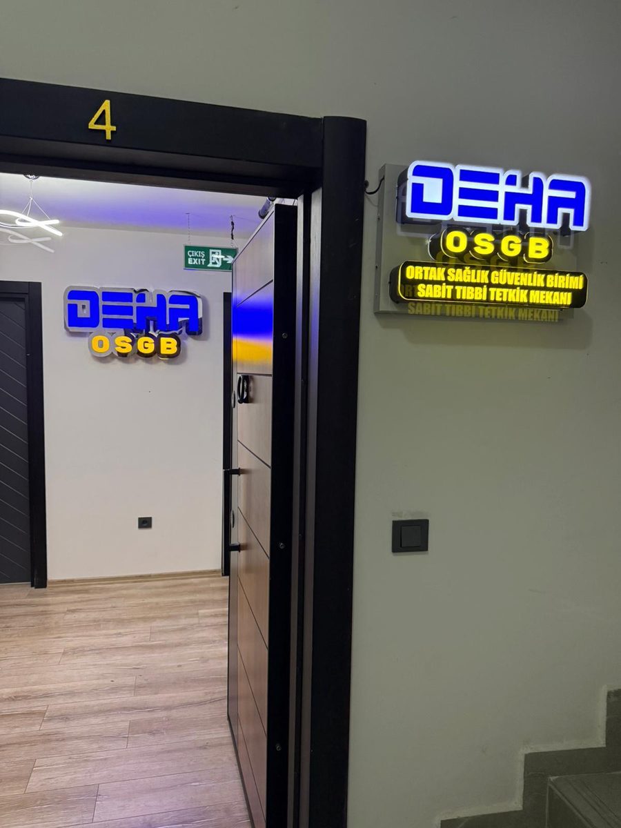 Samsun Deha OSGB ofis girişi — Canik